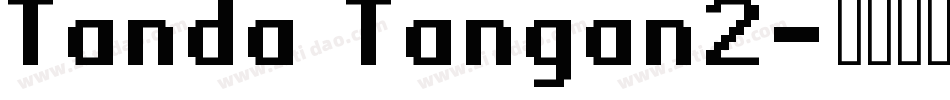 Tanda Tangan2字体转换